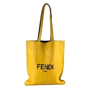 FENDI Black Leather Shoulder Bag